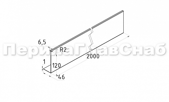 Накладка для крепления (тыльная/лицевая) из шлифованной нержавейки 1.0 мм длина 2,0 м k601-24 3 Накладка для крепления (тыльная/лицевая) из шлифованной нержавейки 1.0 мм длина 2,0 м k601-24 3