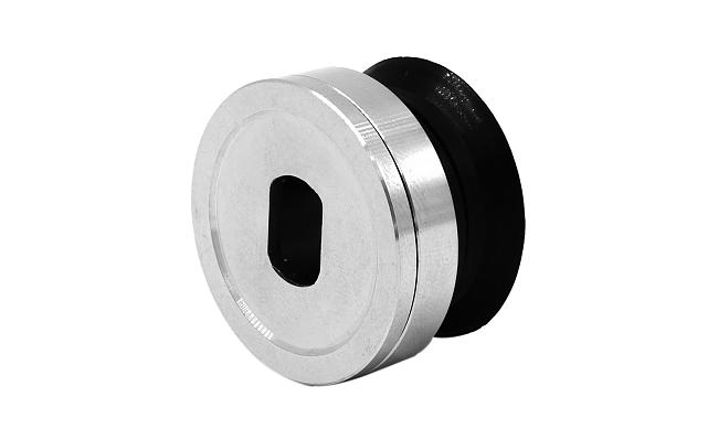 Точечный стеклодержатель 10.5-12.5 мм, регулируемый, под зенковку, для стекла 10-12 мм t503 SSS 4