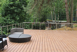 Перила и ограждения для террас в Воронеже. Готовые проекты ПерилаГлавСнаб - фото 24