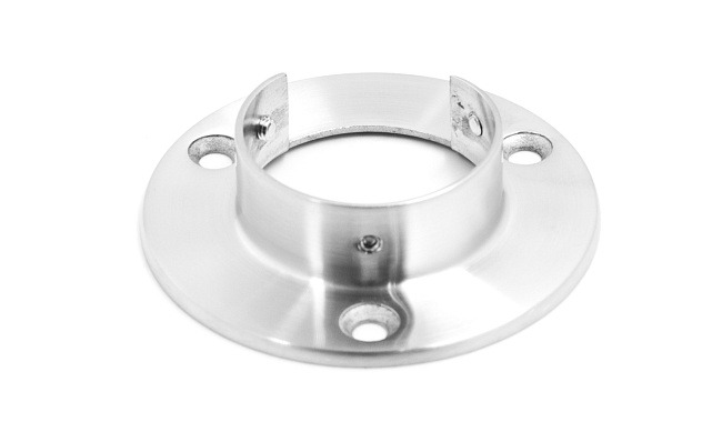 Фланец настенный, для Ø48.3мм, под 3 самореза 4.8мм, литой, шлифованный, AISI304 Фk238-2 2 Фланец настенный, для Ø48.3мм, под 3 самореза 4.8мм, литой, шлифованный, AISI304 Фk238-2 2