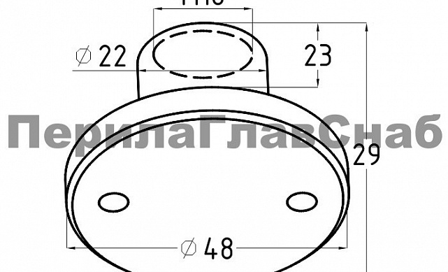 Больцевая гайка М16, полированная (AISI 201) k049 2 Больцевая гайка М16, полированная (AISI 201) k049 2
